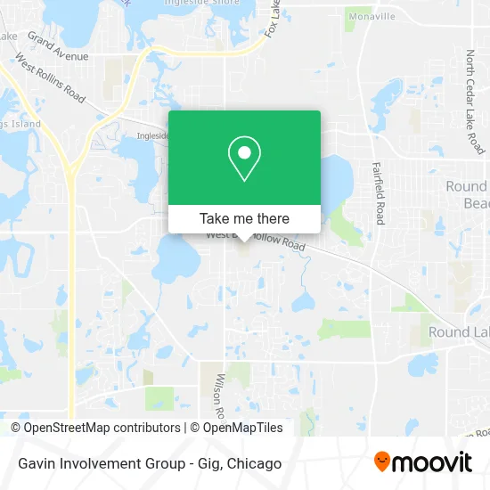 Gavin Involvement Group - Gig map