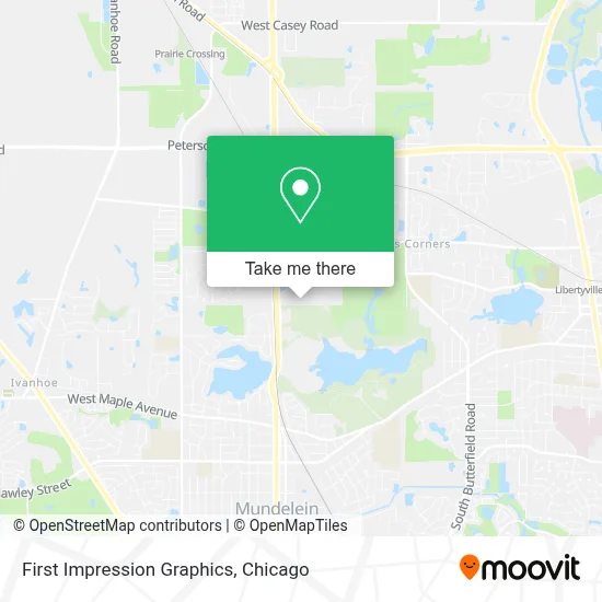 First Impression Graphics map