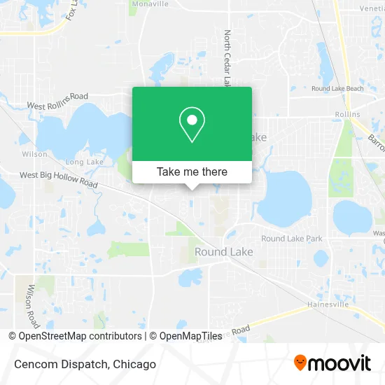 Cencom Dispatch map