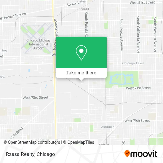 Rzasa Realty map