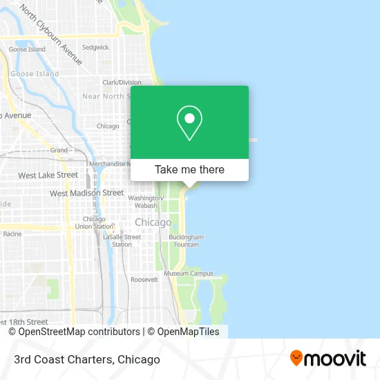 3rd Coast Charters map