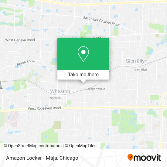 Amazon Locker - Maja map
