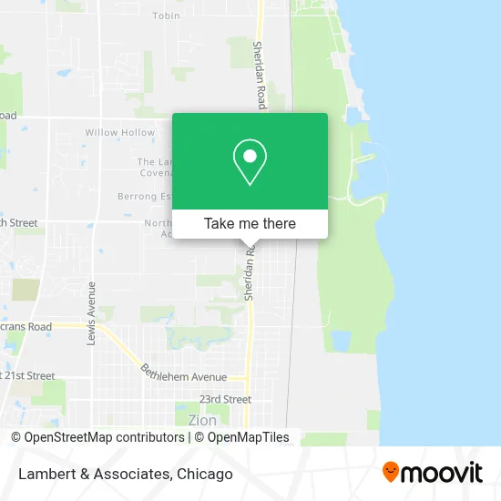 Lambert & Associates map
