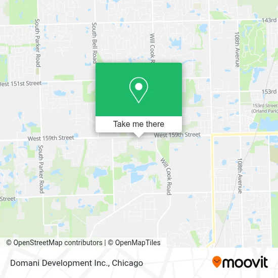 Domani Development Inc. map