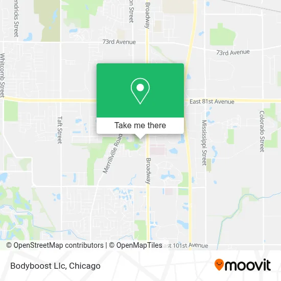 Bodyboost Llc map
