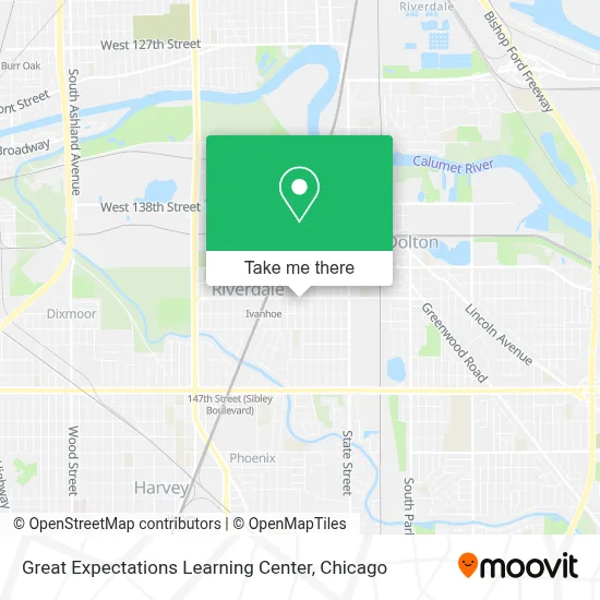 Great Expectations Learning Center map