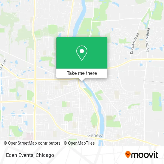 Eden Events map