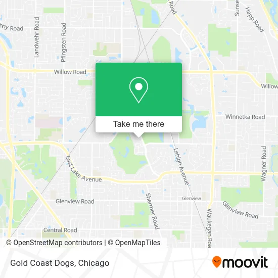 Gold Coast Dogs map