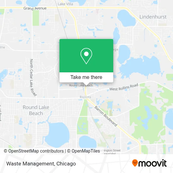 Waste Management map