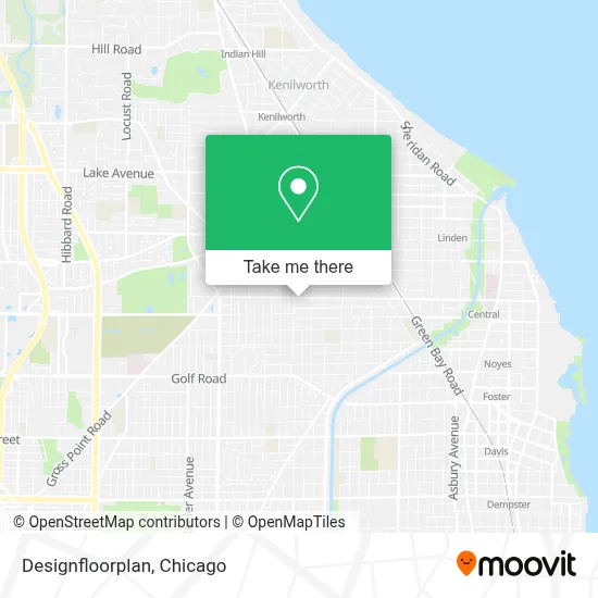 Designfloorplan map