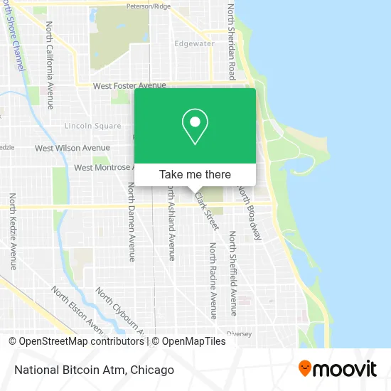 National Bitcoin Atm map