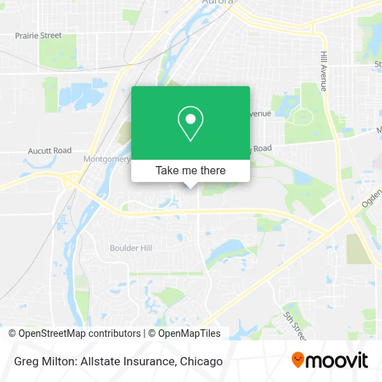 Greg Milton: Allstate Insurance map