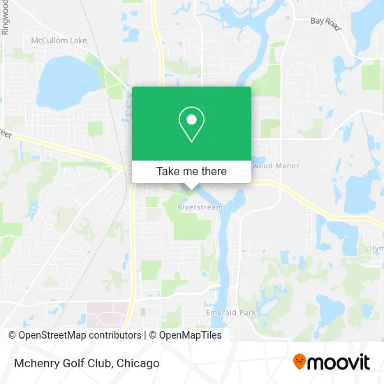 Mchenry Golf Club map