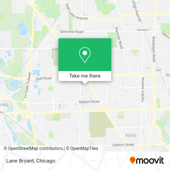 Lane Bryant map