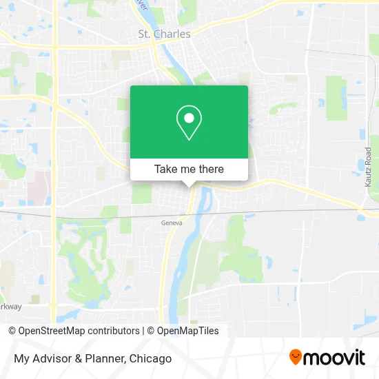 My Advisor & Planner map