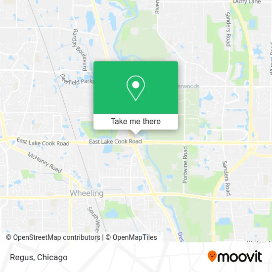 Regus map