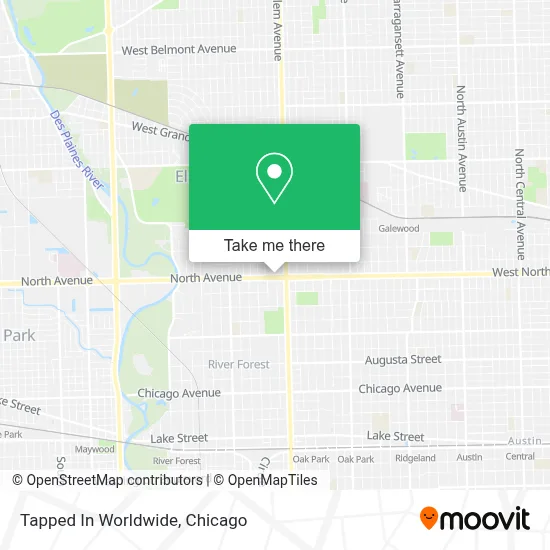 Tapped In Worldwide map