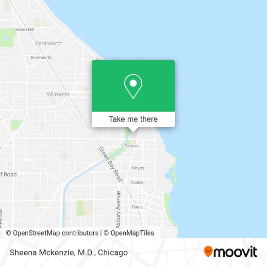 Sheena Mckenzie, M.D. map