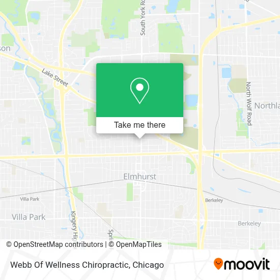 Webb Of Wellness Chiropractic map