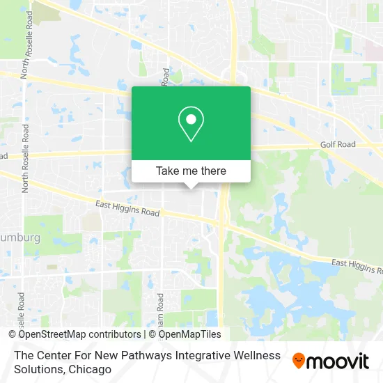 The Center For New Pathways Integrative Wellness Solutions map