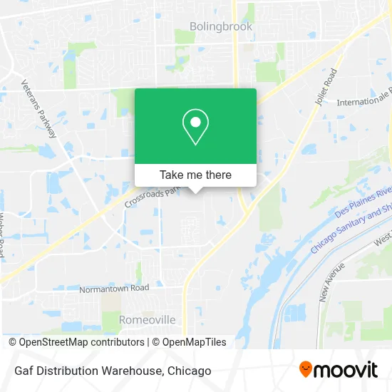 Gaf Distribution Warehouse map