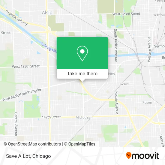 Save A Lot map