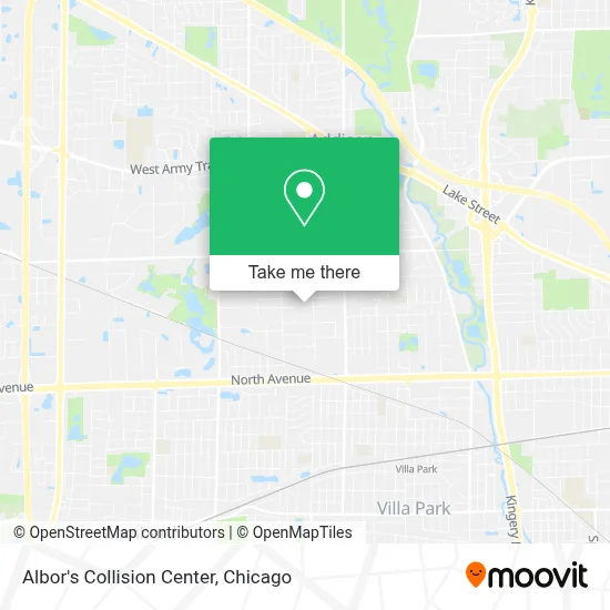 Albor's Collision Center map