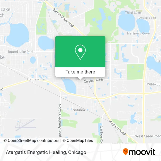 Atargatis Energetic Healing map