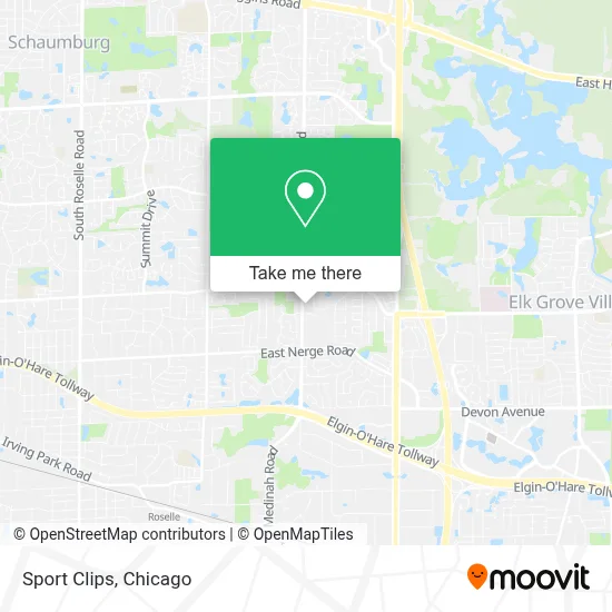 Sport Clips map