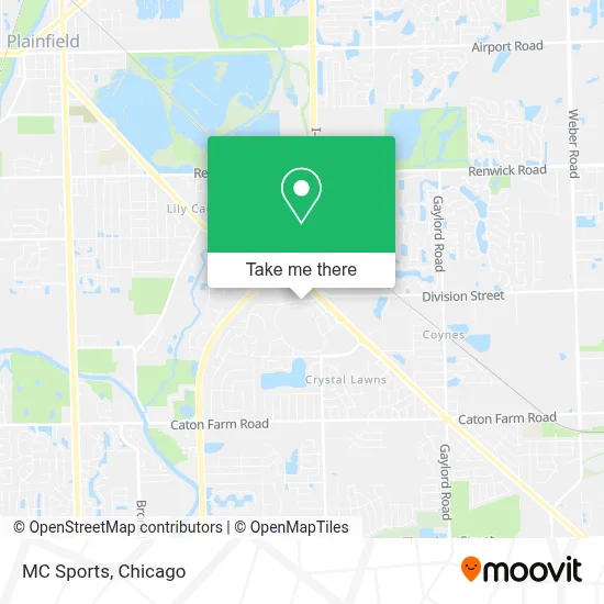 MC Sports map
