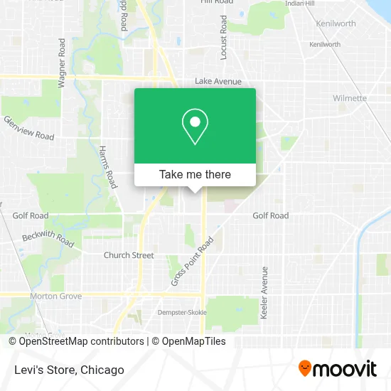 Levi's Store map