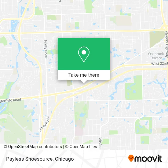 Payless Shoesource map