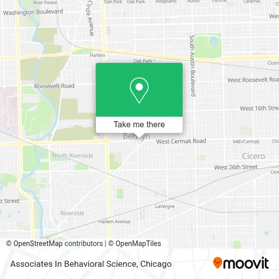 Associates In Behavioral Science map