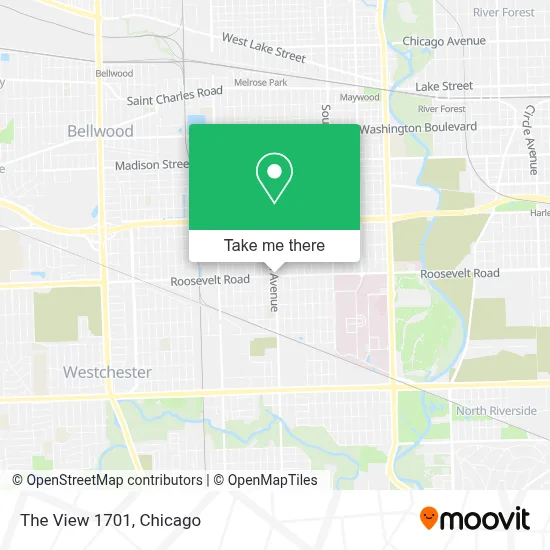 The View 1701 map
