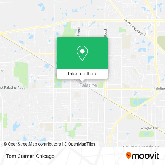 Tom Cramer map