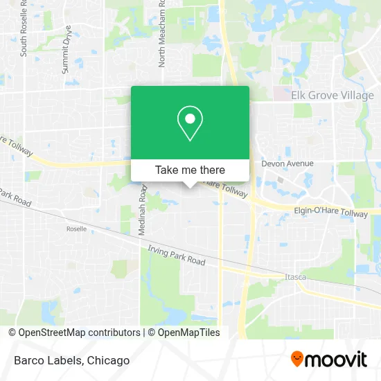 Barco Labels map
