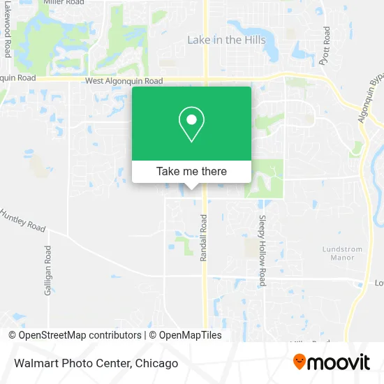 Walmart Photo Center map
