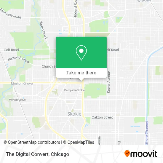 The Digital Convert map