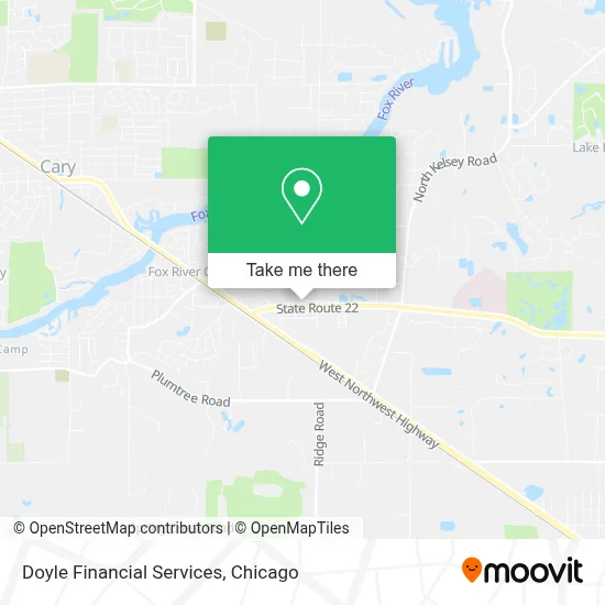 Doyle Financial Services map