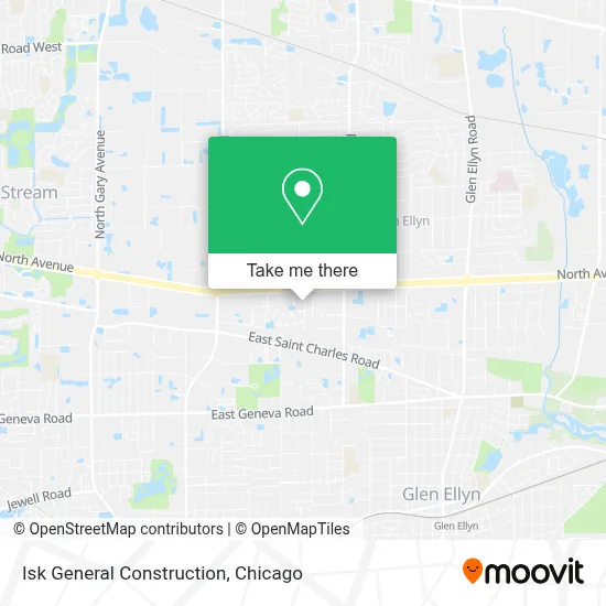 Isk General Construction map