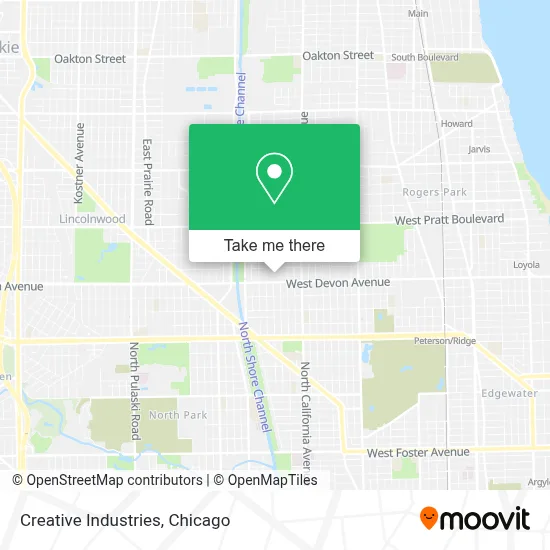 Creative Industries map