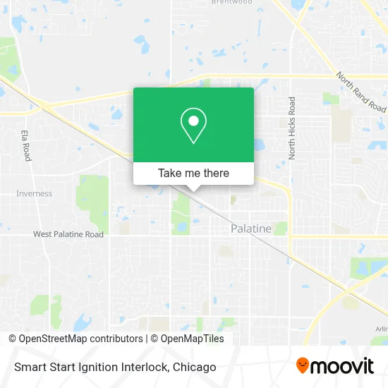 Smart Start Ignition Interlock map