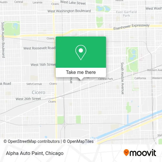 Alpha Auto Paint map