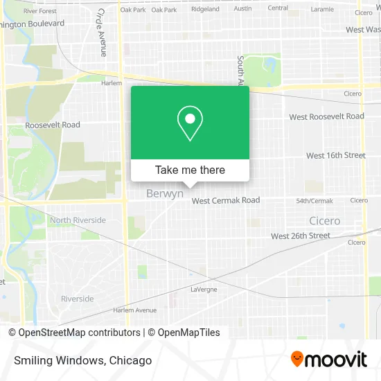 Smiling Windows map