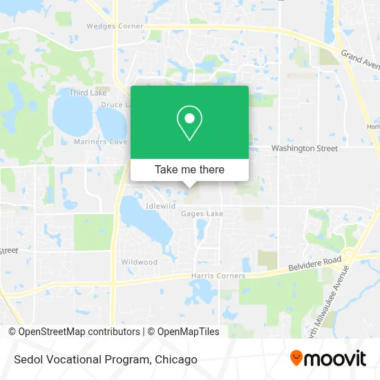 Sedol Vocational Program map
