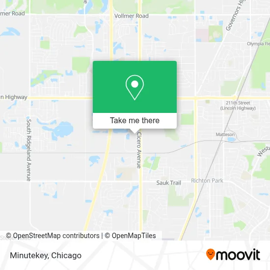 Minutekey map