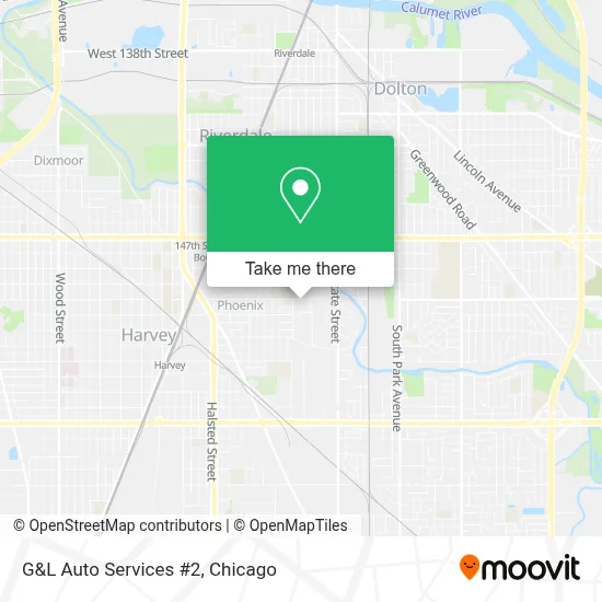 G&L Auto Services #2 map