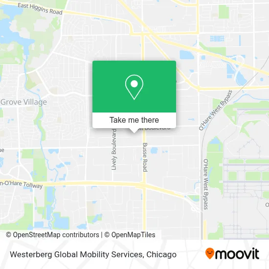 Westerberg Global Mobility Services map