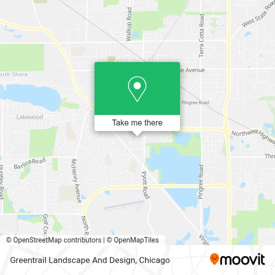 Greentrail Landscape And Design map