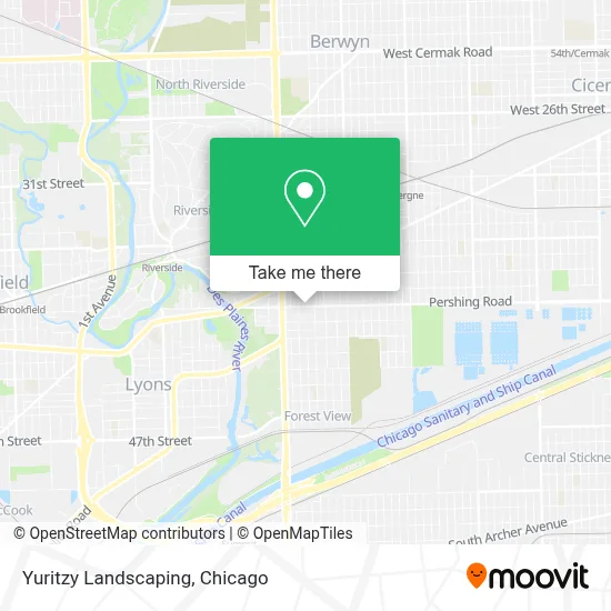 Yuritzy Landscaping map
